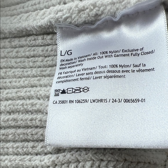 Lululemon Knit Button Front Cream Cardigan Sweater - Picture 5 of 6